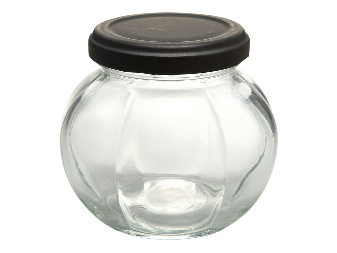 【少量販売】ガラス瓶 かぼちゃ(本体のみ)