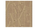 WAXペーパー フェザーイニシャル茶 30-30
