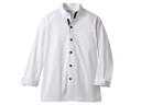 【25日限定全品ポイント3倍】コックジャケット 6-981 長袖 Mサイズ