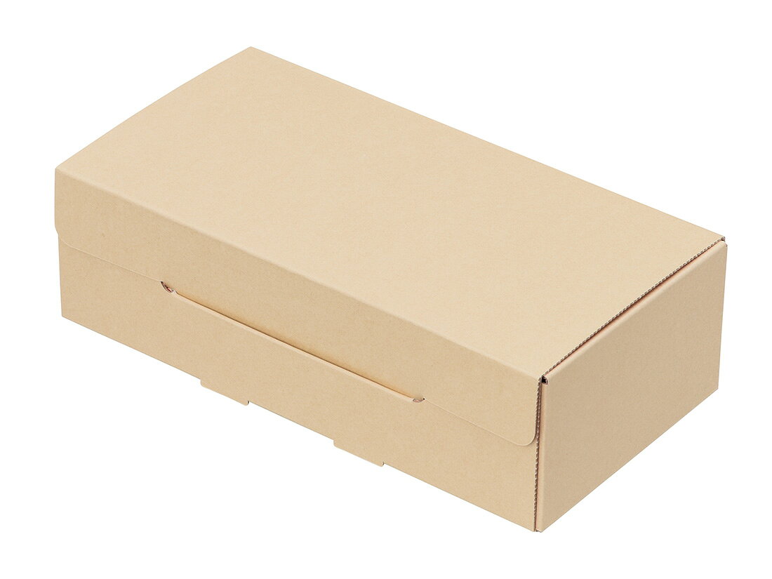 ※こちらの商品は、少量だけお求めの方向けの【少量販売品】となっております。通常の枚数や多くお求めの場合は、こちらでなく通常品をお買い求めください。1購入あたりの内容量：1個［機能・特徴］しっかりした素材でナチュラルな風合いのあるギフト箱です。焼き菓子が7〜8個入ります。アイボリーとオレンジのリバーシブル仕様。［規格］ 110×220×H65mm ［素材］ Gフルート段ボール［外寸］ 110×220×H65mm