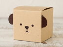 cotta どうぶつギフト箱 イヌ(クラフト)