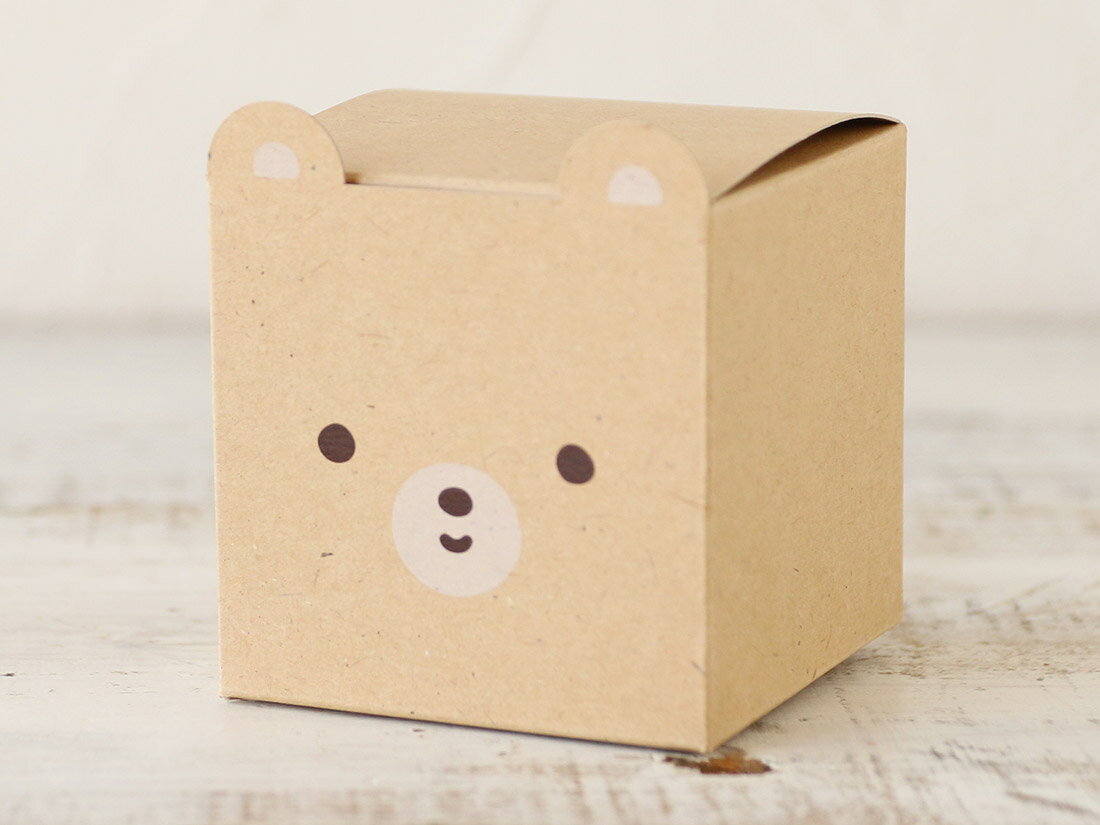 cotta どうぶつギフト箱 くま(クラフト)