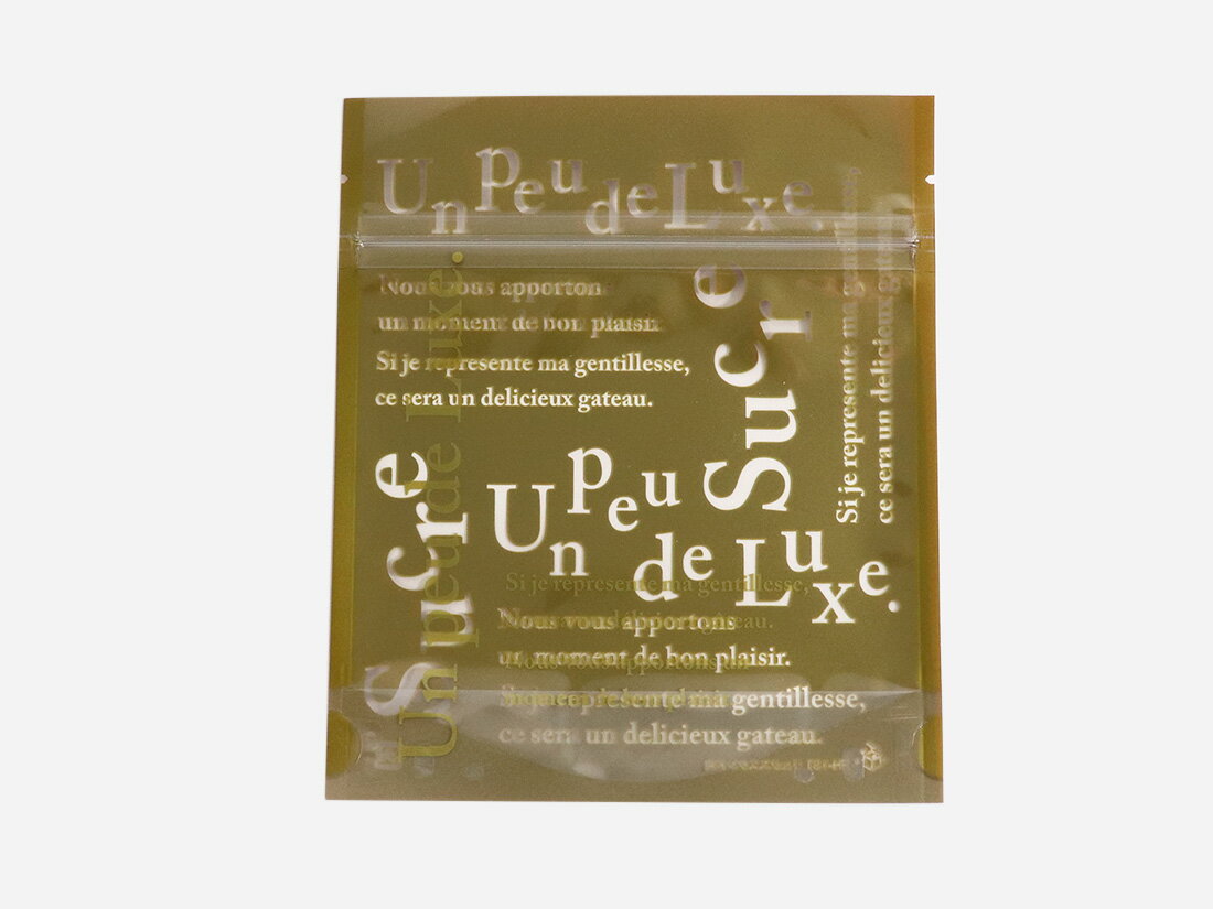 樂天商城 - 【少量販売】FH-131 リュクススタンド袋 ゴールド/ブラウン