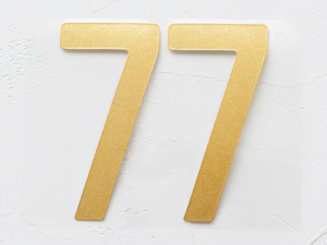 Rakuten - 【少量販売】cotta バースデー数字ピック ゴールド 7(2片)