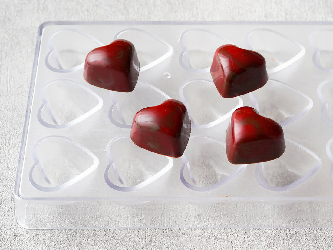 PS製チョコレートモールド(ハート)