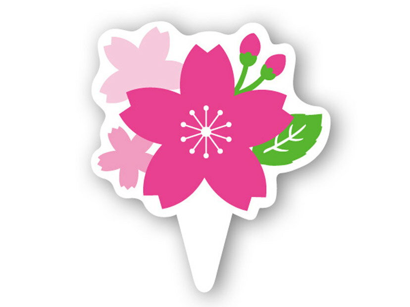 ケーキピック チェリーブロッサム中