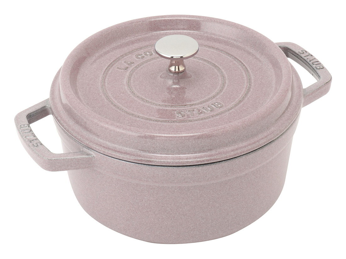 STAUB ピコ・ココット ラウンド 22cm シフォンローズ 2.6L