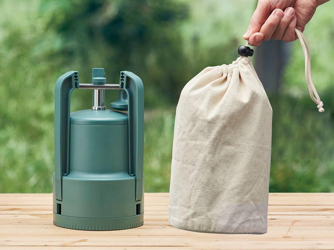 かちわり手動かき氷器 グリーン