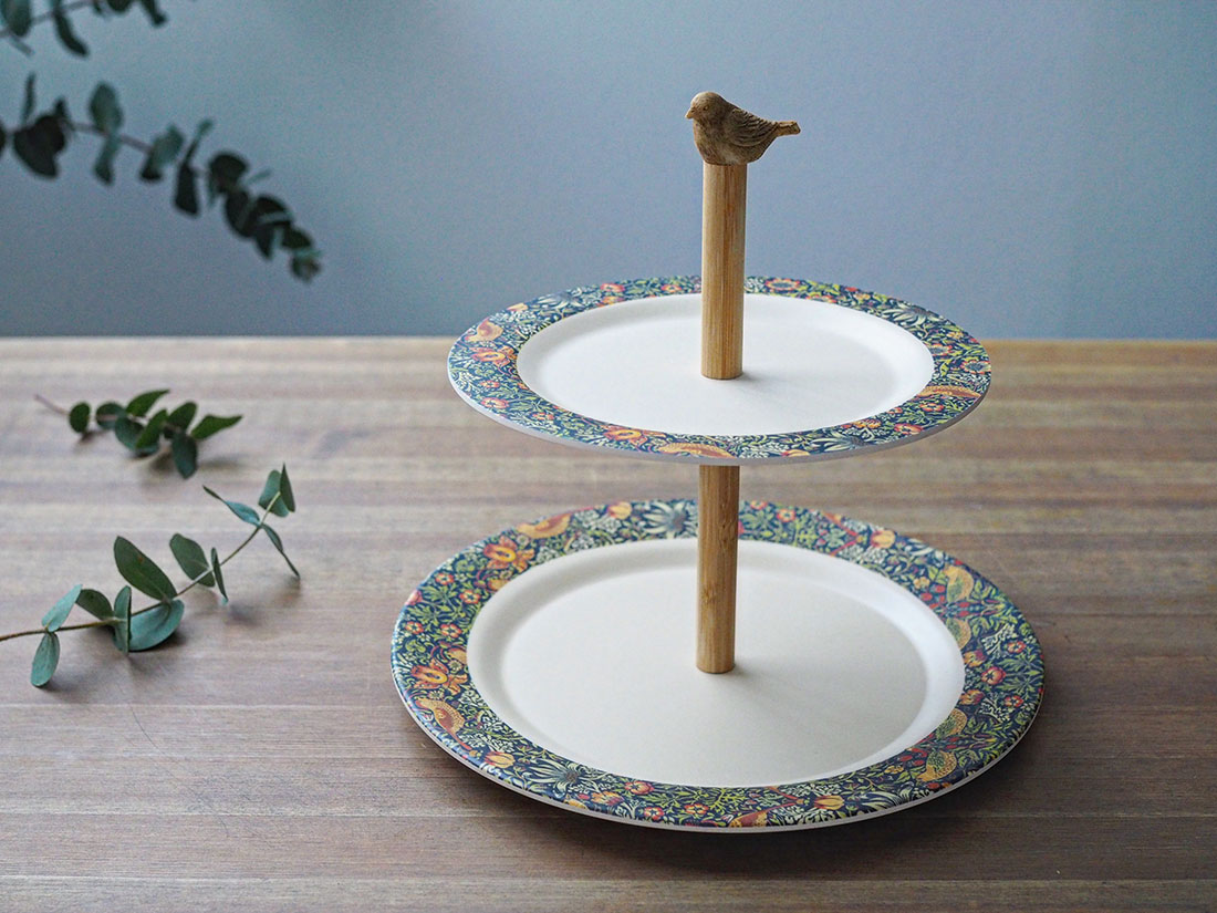 カップケーキスタンド ウィリアム・モリス柄Bのサムネイル