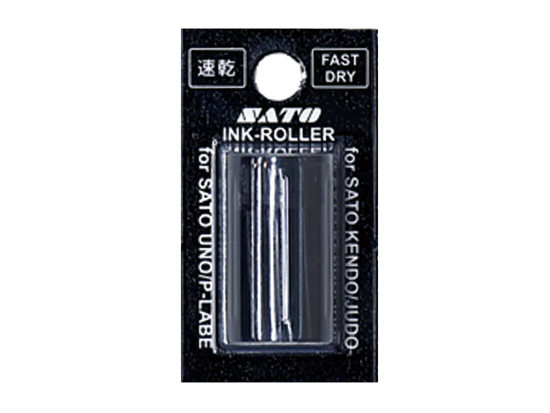 ハンドラベラー UNO用インキローラー 速乾 黒 5個