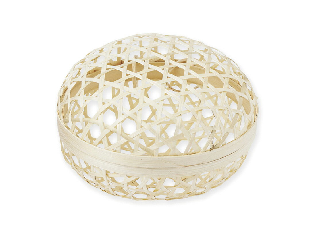 カゴ 六ツ目編マリモ篭15 生地 10個