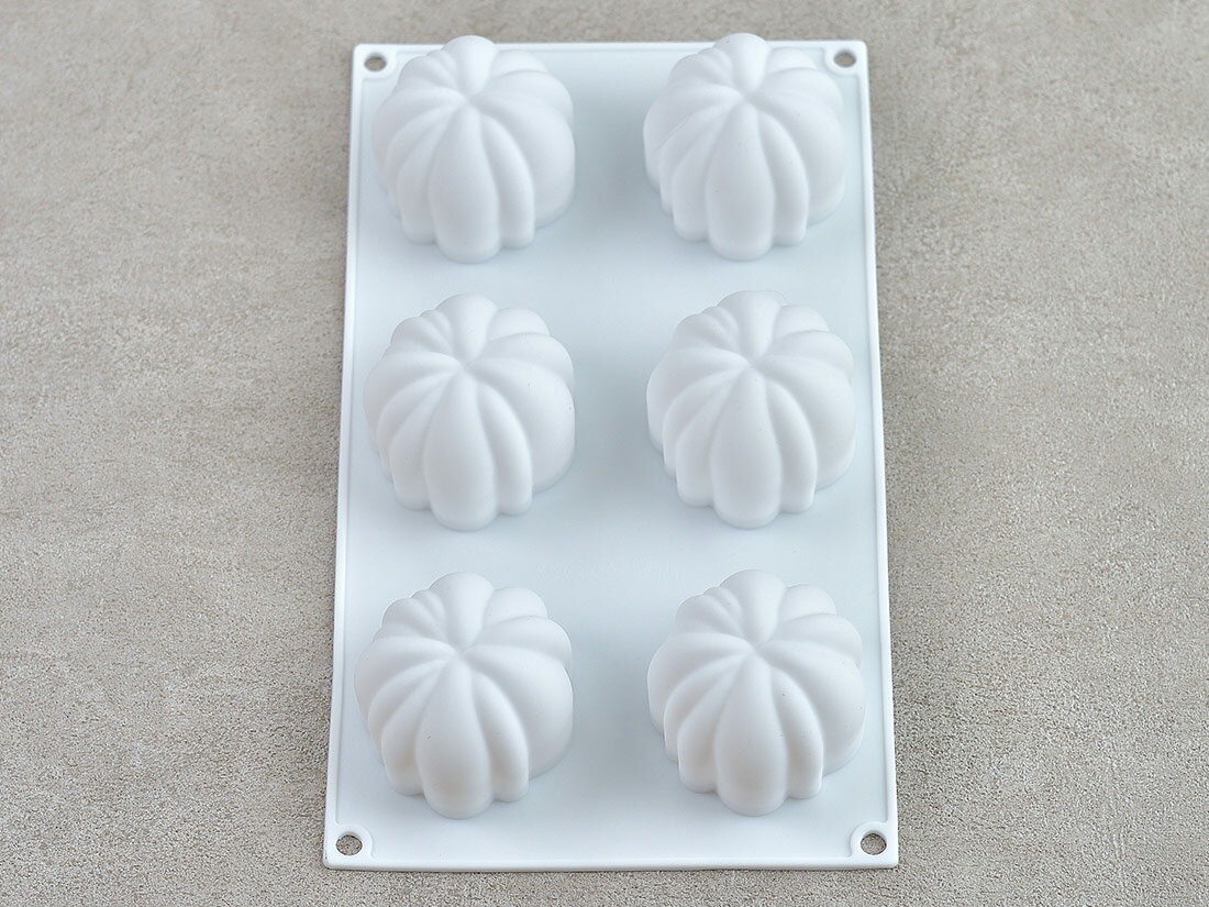 シリコンモールド 3Dかぼちゃ