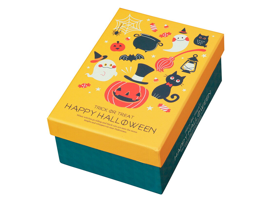 【少量販売】ギフト箱 貼箱 マジックハロウィン