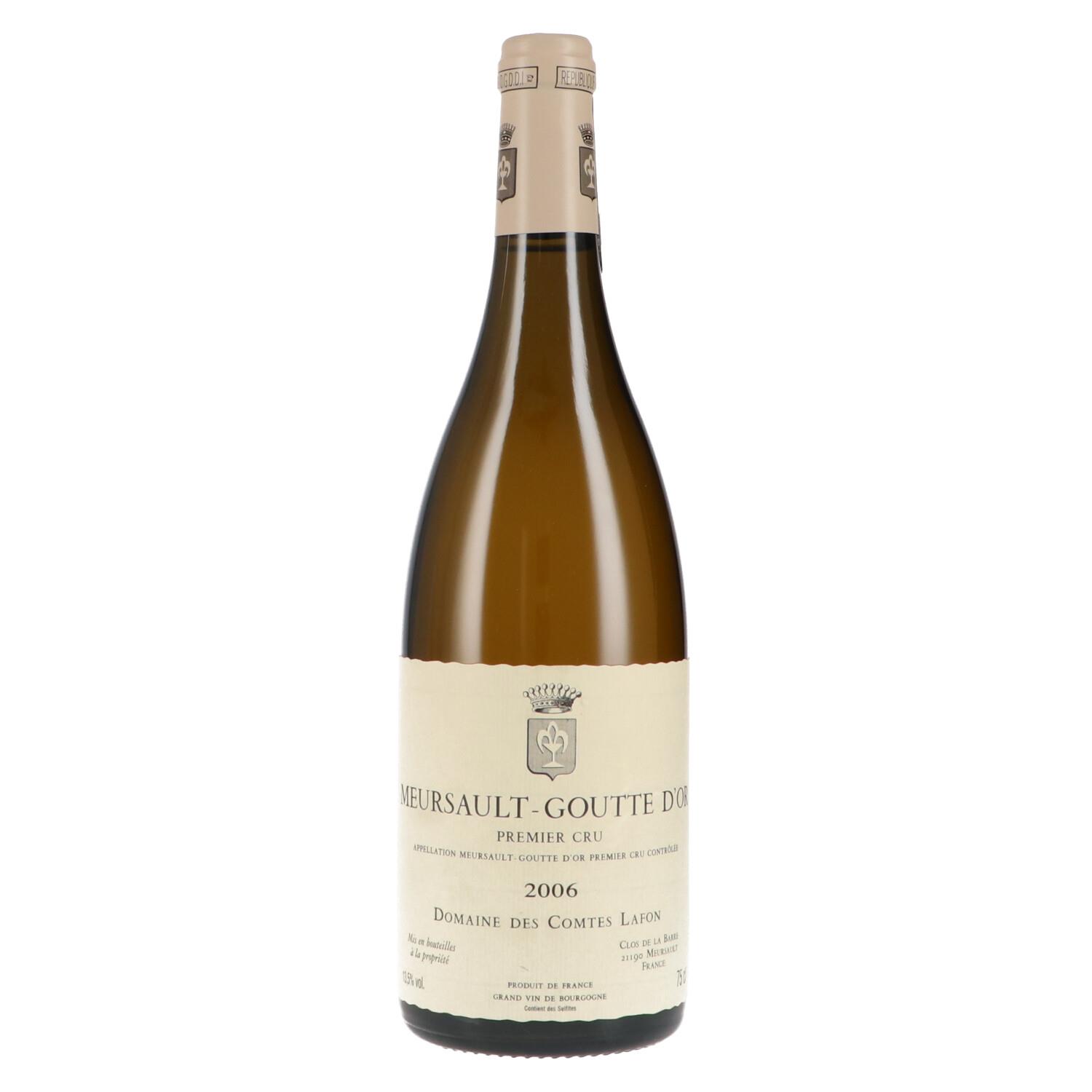 コント ラフォン 2006 ムルソー 1er グット ドール Domaine des Comtes Lafon Meursault 1er Cru Gouttes d'Or 750ml A0599
