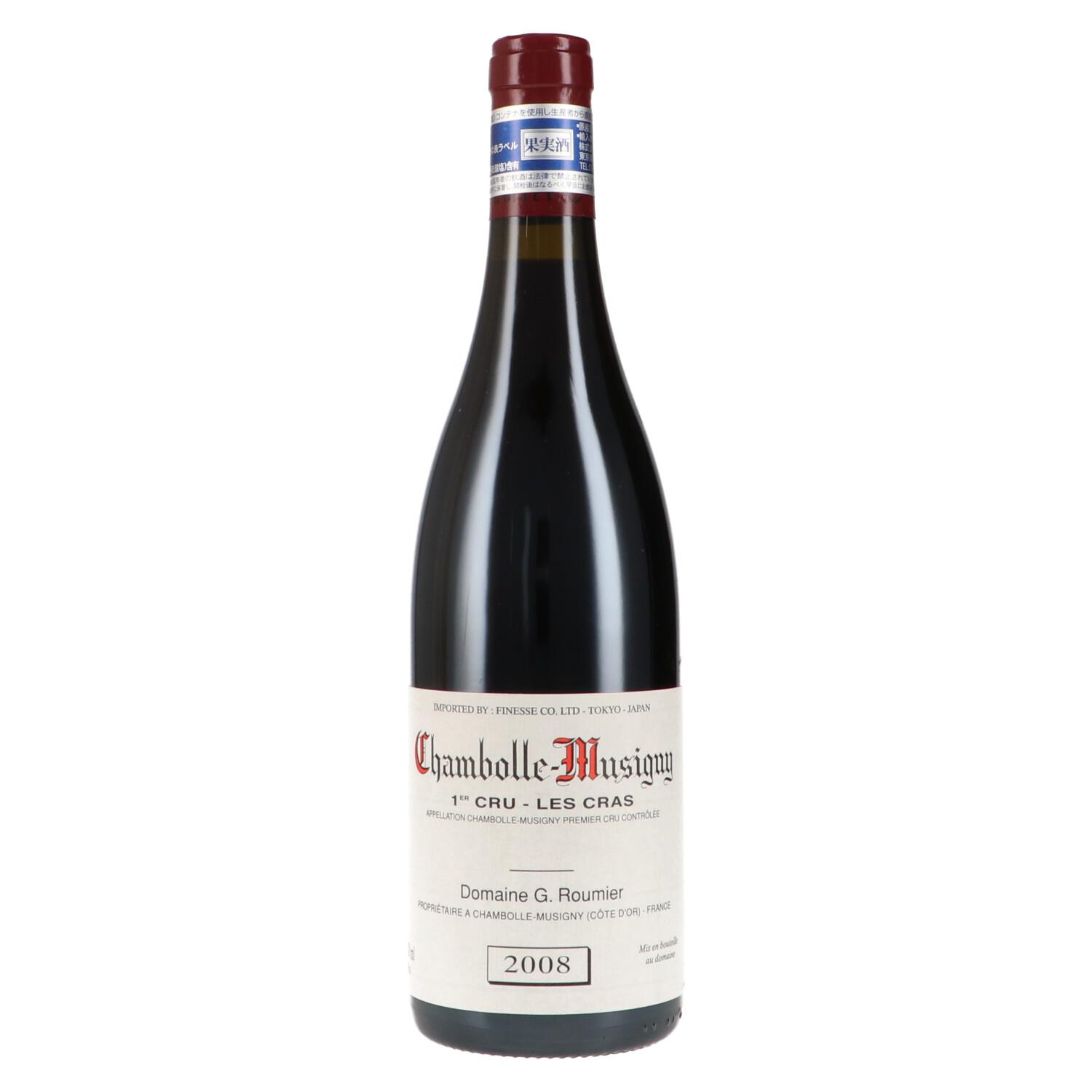 ジョルジュ ルーミエ 2008 シャンボール ミュジニー 1er レ クラ Domaine Georges Roumier Chambolle-Musigny 1er Cru Les Cras 750ml 正規品 A2284