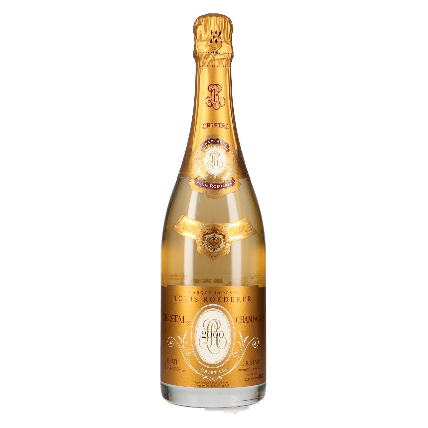 ルイ ロデレール 2000 ルイ ロデレール クリスタル Louis Roederer Cristal Brut 750ml A1656