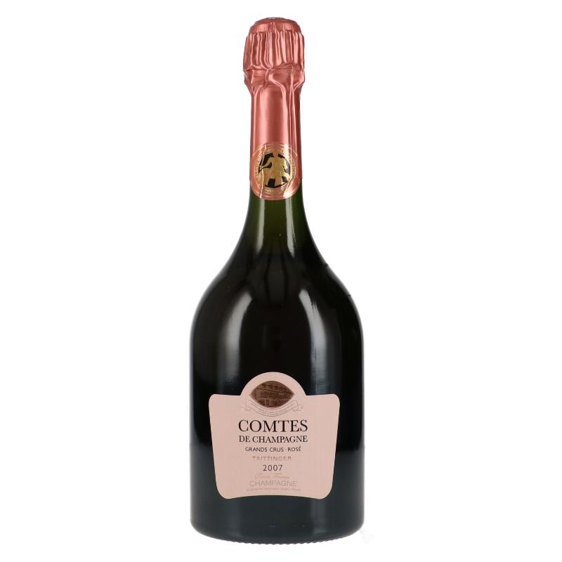 テタンジェ 2007 コント ド シャンパーニュ ロゼ Taittinger Comtes de Champagne Grands Crus Brut Rose 750ml A4200