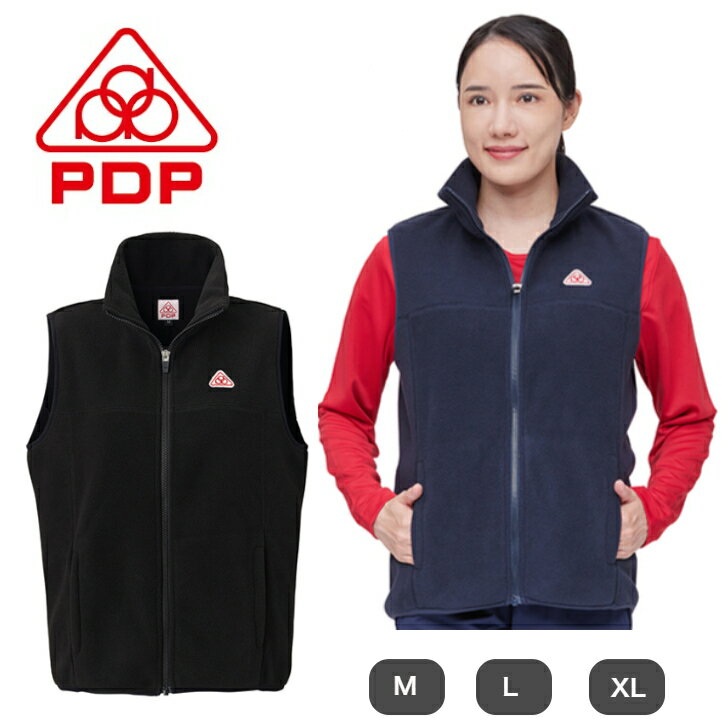 商品説明素材 フリース： ポリエステル100％[生産国]中国 商品詳細◎モデル身長159cm：Mサイズ着用【モデル着用の画像は着用イメージであり、フリースベスト以外は付いていません】＊左右ポケット付き＊左胸にフェルトワッペン付き。＊裏地無し ギフト・プレゼントにもお薦めです。◎PDPは シンプソン テニス スポーツ の後継ブランドです。サイズ[Mサイズ]身丈62cm、胸幅50cm、肩幅38cm (目安身長157〜163cm、胸囲81〜85cm) [Lサイズ]身丈64cm、胸幅52cm、肩幅39.5cm (目安身長162〜168cm、胸囲84〜88cm) [XLサイズ]身丈66cm、胸幅54cm、肩幅41cm (目安身長167〜173cm、胸囲87〜91cm) 主なお薦め用途 テニス ゴルフ スポーツ ブランド バドミントン スカッシュ ラケットボール ランニング ジョギング ウォーキング アスレチック アウトドア キャンプ スポーツ観戦 スポーツ ウェア ウエア レディス レデイース ウィメンズ ウイメンズ 女性用 秋冬 秋 冬 登山 ハイキング 自転車 通勤 通学 お薦めギフト・プレゼント 母の日・敬老の日・クリスマス・お誕生日・記念日 メーカー希望小売価格はメーカーサイトに基づいて掲載していますブラック ネイビー モデルイメージ画像　セット販売ではありません。フリースベストの販売ページです。
