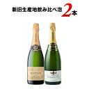 新旧生産地飲み比べ泡2本セット スパークリングワインセット「3/14更新」【12本単位で送料無料】【ワインセット】【ワイン ギフト】【母の日】