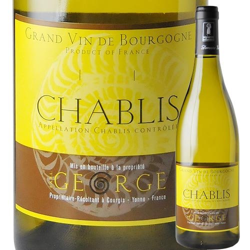 シャブリ ドメーヌ・ジョルジュ 2018年 フランス ブルゴーニュ 白ワイン 辛口 750ml 【12本単位のご購入で送料無料/ギフト・プレゼント対応可】【ギフト ワイン】【ソムリエ】【家飲み】【バレンタイン】