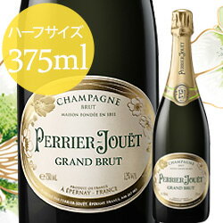 [NV]ペリエ・ジュエ・ブリュット ハーフ シャンパーニュ フランス （375ml 泡・シャンパン） 【YDKG-t】【12本単位のご購入で送料無料】【ギフト ワイン】【ソムリエ】