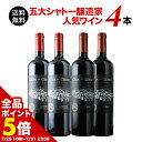 【全品ポイント5倍 ※〜7/31 23:59】 五大シャトー醸造家ワイン4本セット(赤4本)送料無料【ワイン ギフト ソムリエ厳選】