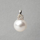 《LUXE》 あこや真珠 ペンダントトップ 9.0-9.5mm K18WG/YG パールネックレス