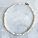 アコヤ本真珠 ネックレス ホワイト系 5.5-6.0mm BCC 《初めての方におすすめ》[n2] akoya pearl necklace (真珠 パールネックレス)(冠婚葬祭 フォーマル ファーストパール)