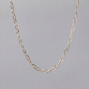 【WEB限定】《lien》 ツインオーバルチェーン 40cm K10YG 10金 イエローゴールド ネックレス