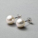 【WEB限定】あこや真珠 スタッドピアス 8.0-8.5mm PT900 パールピアス フォーマル 冠婚葬祭 普段使い カジュアル《Debut》