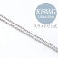  K18WG:1.0mm(:0.28mm) Ĺ:45cm 饤ɥԥ󼰡̵ʳĴġ ۥ磻ȥ [n5]ʥڥ ͥå쥹 18k 18