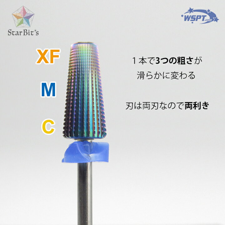 【オーロラビット コンビネーションテーパー】 C M XF　両利き用