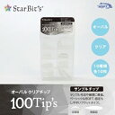 オーバルクリアチップ 100Tip's レギュラー