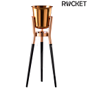 【送料無料】_ロケット ワイン・シャンパンクーラー&スタンド コッパー 銅 ROCKET 上質 モダン 【RCP】【ワイングラス/カトラリー】【バー/カクテル】 沖縄/離島 送料別