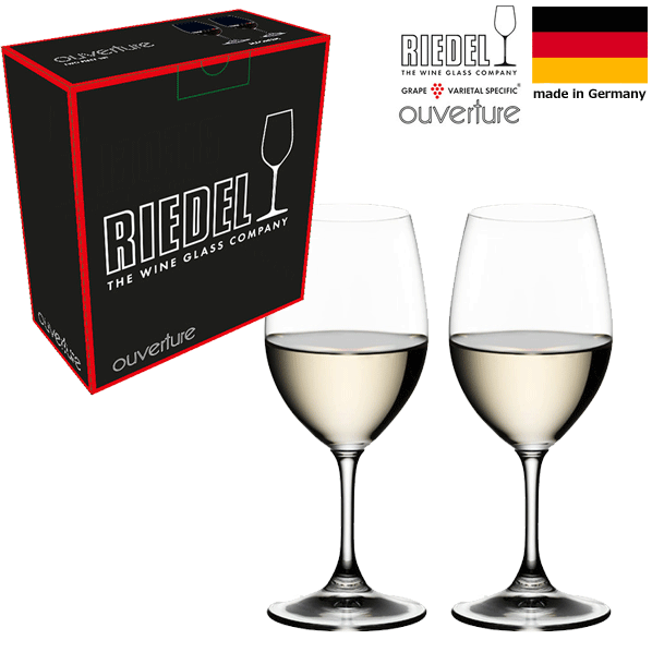 【送料無料】_リーデル オヴァチュア ホワイトワイン 2個ペア箱入り　（6408/05）RIEDEL純正箱 ワイングラス 【RCP】【ワイングラス/カトラリー】【バー/カクテル】のサムネイル