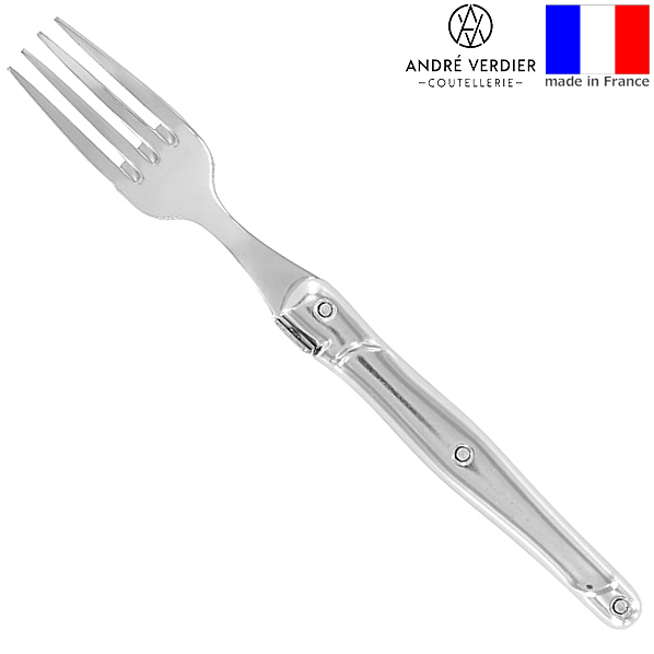 【メール便で送料無料】_ アンドレ・ヴェルディエ テーブルフォーク シルバー フランス製 ラギオール ライヨール ステンレス【RCP】【ワイングラス/カトラリー】【バー/カクテル】