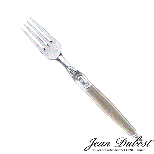 【メール便で送料無料】_ジャン・デュボ テーブルフォーク カフェオレ フランス製 ラギオール ライヨー..