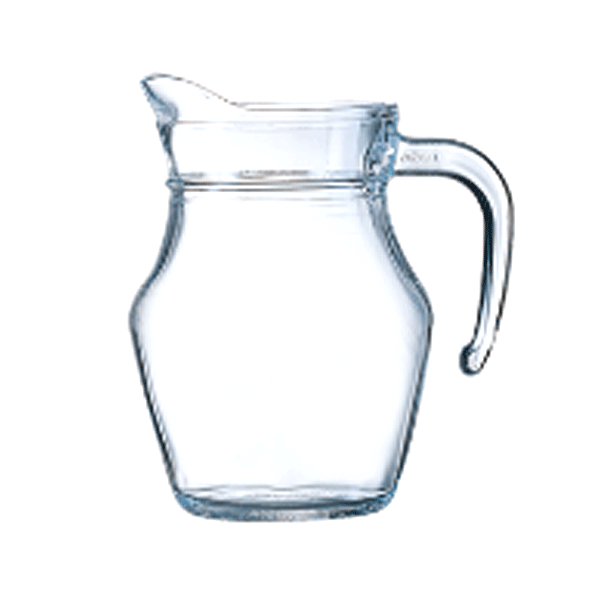 【送料無料】_12個セット フランス製 アルコロック 取手付き カラフェ 500ml 【RCP】北海道/九州/沖縄/離島 不可