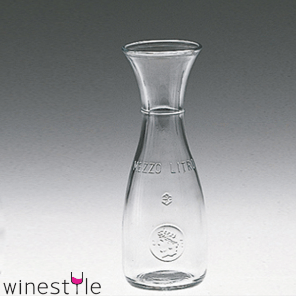 【送料無料】_6個セット ハウスワイン カラフェ M 500ml イタリア製 AD5【RCP】北海道/九州/沖縄/離島 不可