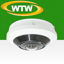 防犯カメラ 360°撮影 4K 1200万画素 屋外 Wi-Fi SDカード録画 監視カメラ ワイヤレス 屋外 工事不要 スマホ 家庭用 業務用 パノラマカメラ WTW-PRO2