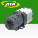 【レンズセットモデル】 400万画素 EX-SDI/HD-SDIマルチシリーズ 屋内用小型ボックスカメラ WTW-EAB73Y + WTW-LZCA3611-8