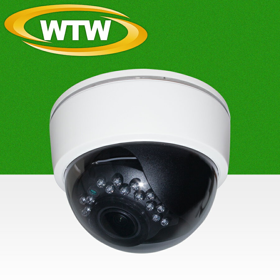 【WTW-BDDR219WSE】防犯カメラ ドーム型 内蔵アンテナ ホワイト 白 WTW 塚本無線 本製品を利用するにはBirdie Par モニター一体型録画装置が必要です