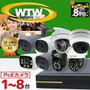 [楽天1位/送料無料]高品質 防犯カメラ 1台～4台 セット 官公庁採用 屋外 屋内 有線 210万画素 防犯カメラセット 2TB HDD レコーダー 録画機 ハードディスク 室内 店舗 夜間 防水 ドーム 監視カメラセット スマホ 監視カメラ 駐車場 車上荒らし 24時間 家庭用 業務用 SETR-200