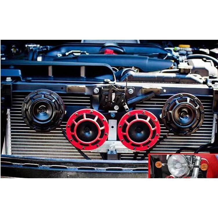 ベンツタイプディッシュホーン　ミニホーン　110dB　オールドベンツタイプのサウンド 旧欧州車の音色特価商品
