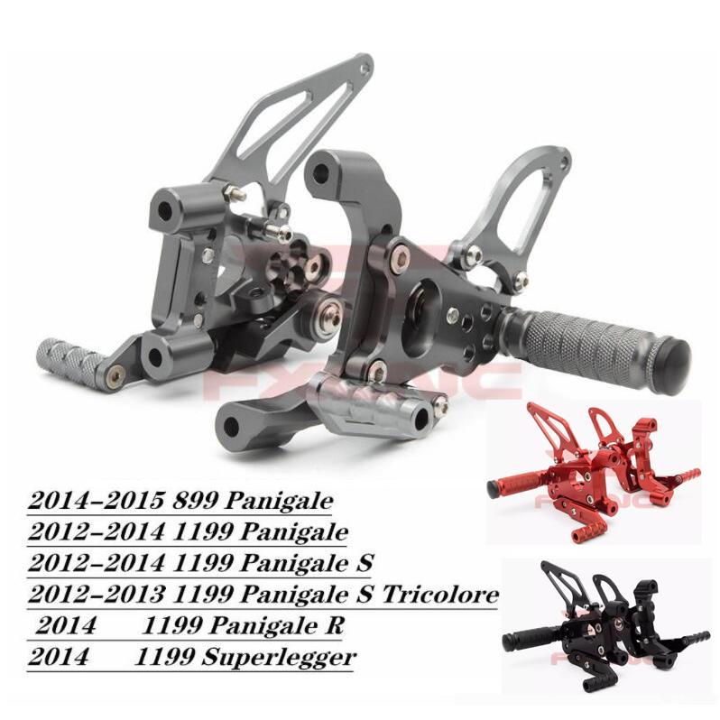 樂天商城 - ドゥカティ 899 1199 バックステップ 全8色 DUCATI 899 1199 PANIGALE パニガーレ 2012-2015 可変ポジション CNC