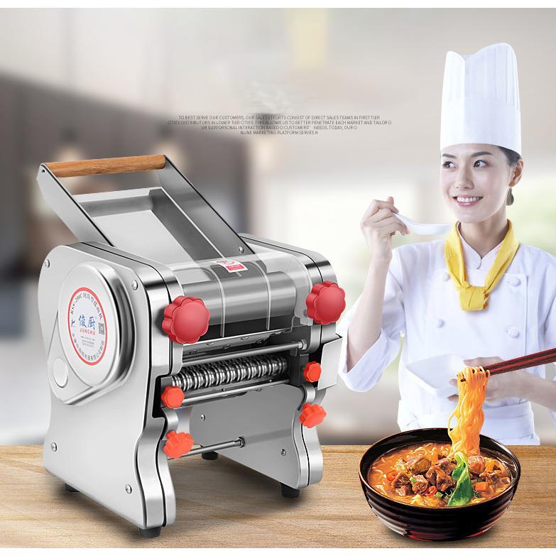 パスタ製造機 製麺機 製造機 電気麺プレスステンレス鋼麺機 RSS-200C 団子ラッパー機 業務用 手動式 ステンレス 110 V