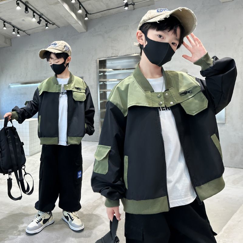 樂天商城 - デニム ジャケット キッズ フード付き ブルゾン ジージャン 男の子 Gジャン パーカー 子供服 ジャンパー スウェット切替え 子供 アウター 春 秋 冬 カジュ 子供コート 長袖