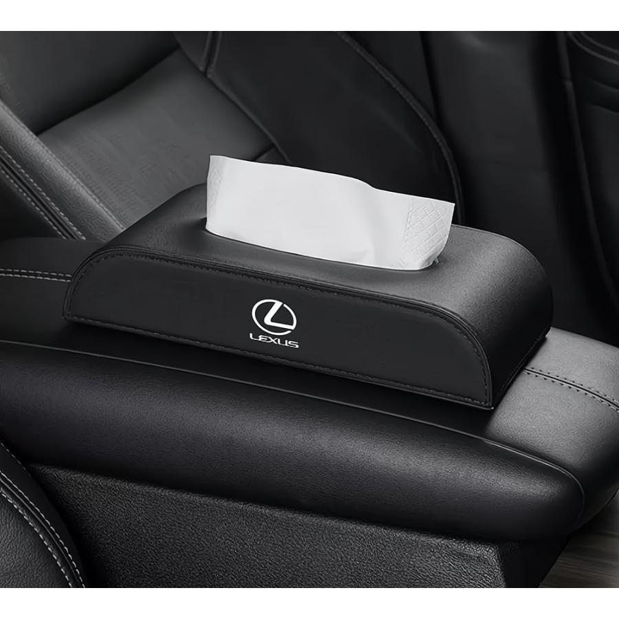 樂天商城 - レクサス 車用 ティッシュケース 車用ティッシュカバー IS LX LC CT ES GS LS EX HS NX RX LX 全シリーズ対応 車載収納ボック ティッシ