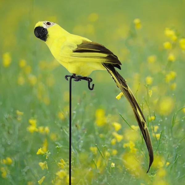 樂天商城 - パーティー屋外の壁の木のための偽のコンゴウインコ人工鳥45cmモデルの彫刻