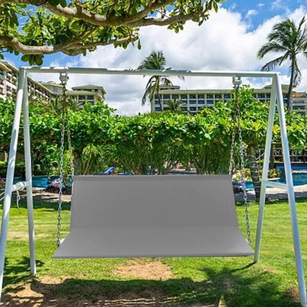 Large Equipment - スイングシートカバー スイングシートカバー スイングチェア用 ガーデン 屋外 148cmx50cmx50cm グレー